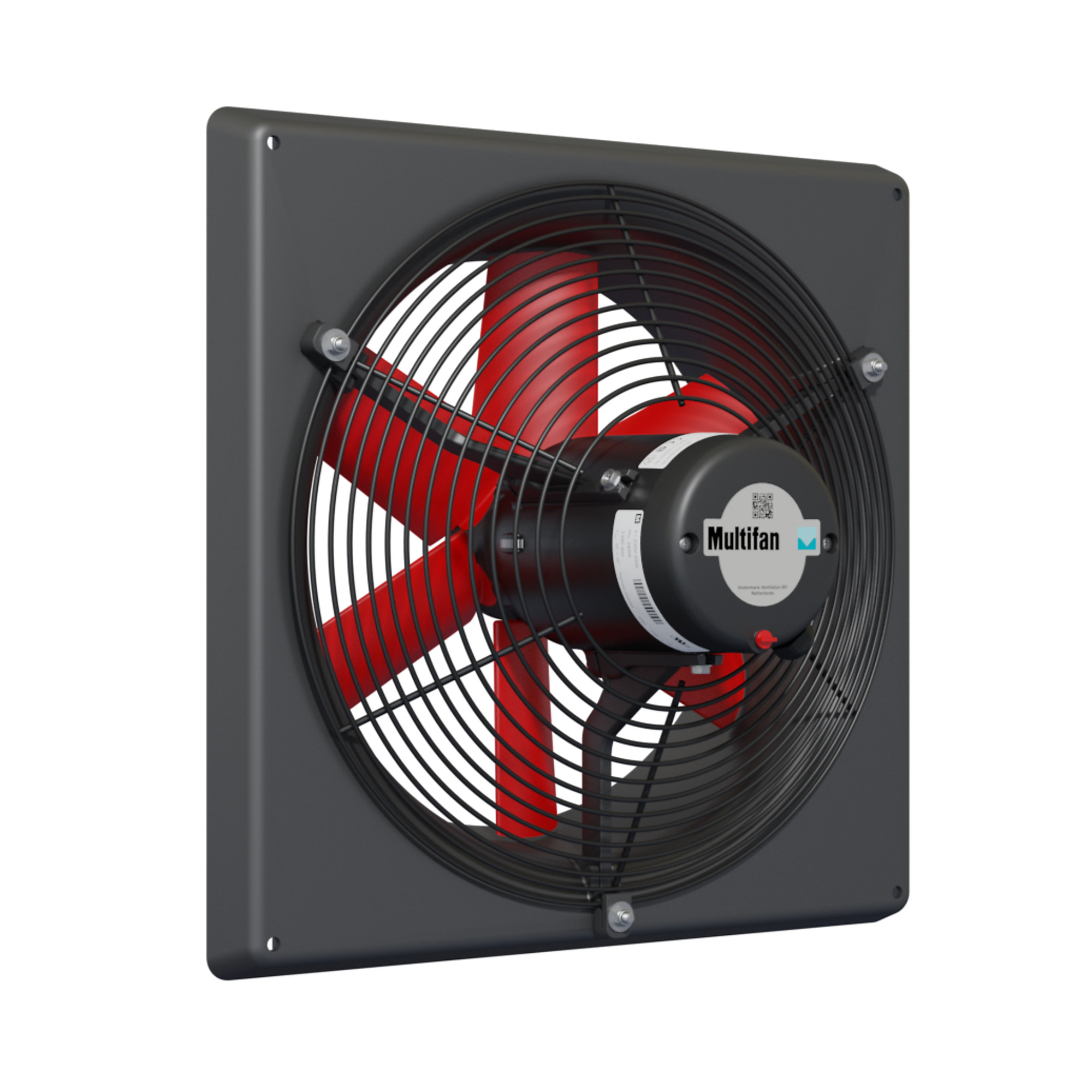 Multifan Standard Performance Panel Fan, 14in., 2150 CFM, 1/4 HP, 240 Volt, Model# V4E35K-240V